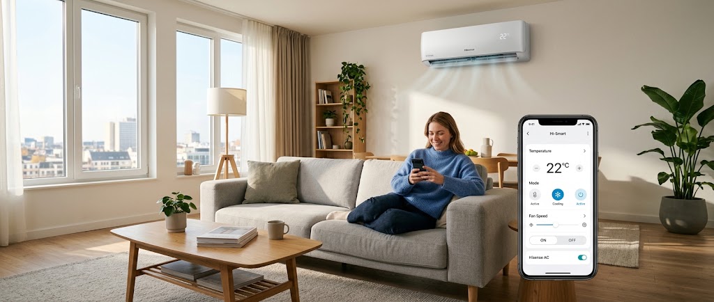 Hisense Hi-Smart: що дає керування кондиціонером через застосунок Hisense Hi-Smart: що дає керування кондиціонером через застосунок